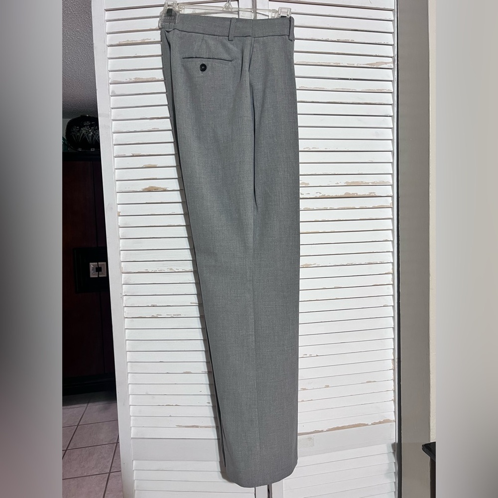 Talbots Curvy Gray Windsor Dress Pants - Classic Straight Leg